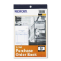 Rediform 5-1/2" x 7-7/8" 50-Page 2-Part Bottom-Punch Purchase Order Book