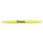 Sharpie Accent Pocket Chisel Tip Highlighter, Fluorescent Yellow, 12-Pack