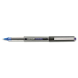 Uni-ball Vision 0.5 mm Micro Stick Roller Ball Pens, Blue, 12-Pack