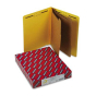 Smead 6-Section Letter 23-Point Pressboard Classification Folders, Yellow, 10/Box