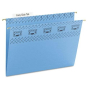 Smead Letter Tuff Hanging Folders, Blue, 20/Box