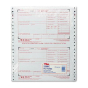 TOPS 8-1/2" x 5" 6-Part Carbonless W-2 Tax Form, 24-Forms