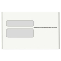TOPS 9" x 5-5/8" Double Window Tax Form Envelope for W-2 Laser Forms, 50/Pack