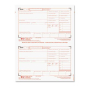 TOPS 8-1/2" x 5" Carbonless W-2 Tax Form Kit, 24-Forms & Envelopes
