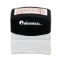 Universal "Faxed" Pre-Inked Message Stamp, Red Ink