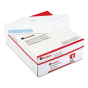 Universal 4-1/8" x 9-1/2" V-Flap #10 Security Tinted Window Business Envelope, White, 500/Box