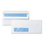 Universal One 4-1/8" x 9-1/2" Self-Seal #10 Security Tint Window Business Envelope, White, 500/Box