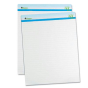 Universal One Sugarcane Based 27" x 34", 50-Sheet, 2-Pack, Ruled Easel Pads