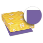 Neenah Paper 8-1/2" x 11", 65lb, 250-Sheets, Gravity Grape Card Stock