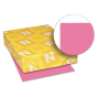 Neenah Paper 8-1/2" X 11", 24lb, 500-Sheets, Plasma Pink Colored Printer Paper
