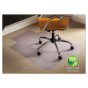 ES Robbins Low Pile Carpet 45" W x 53" L with Lip, Straight Edge Chair Mat 141042
