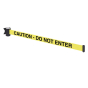 Shown with Caution Do Not Enter Belt