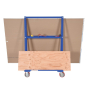 Vestil A-Frame Cart 2000 lb Load Steel Material Handling Cart