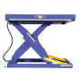 Vestil 3000 lb Rotary Air Hydraulic Scissor Lift Tables