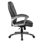 Boss B7106 Pillow-Top CaressoftPlus Mid-Back Executive Office Chair