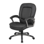 Boss B7106 Pillow-Top CaressoftPlus Mid-Back Executive Office Chair