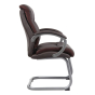 Boss LeatherPlus Guest Chair, Brown