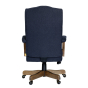 Boss B905DW Fabric Hardwood High-Back Executive Chair