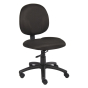Boss B9090-BK Ergonomic Mid-Back Task Chair, Black