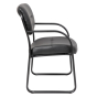 Boss LeatherPlus Low-Back Guest Chair