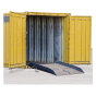 Bluff 60" W x 48" L 15,000 lb Load Steel Shipping Container Ramp