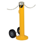 Vestil 5.5" Round 42" H Movable Bollard Post with Removable Cap