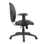 Boss B1014-BK Ratchet Back Fabric Mid-Back Task Chair, Black