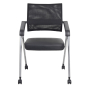 Boss Mesh-Back CaressoftPlus Folding Nesting Chair, 2-Pack