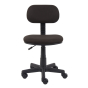 Boss B205-BK Steno Fabric Low-Back Task Chair