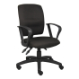 Boss B3037 Multifunction Crepe Fabric Mid-Back Task Chair