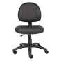 Boss B305 Deluxe LeatherPlus Mid-Back Posture Task Chair