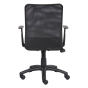 Boss B6106 Mesh-Back Fabric Mid-Back Task Chair