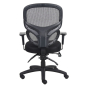 Boss Ergonomic Mesh-Back Fabric Mid-Back Task Chair
