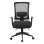 Boss B6716 Ratchet Back Mesh-Back Fabric Task Chair