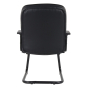 Boss LeatherPlus Cantilever Mid-Back Guest Chair