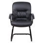 Boss LeatherPlus Cantilever Mid-Back Guest Chair