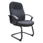 Boss B8309 Ergonomic Fabric High-Back Guest Chair