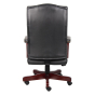 Boss B905 Traditional Button-Tufted Hardwood Executive Office Chair