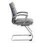 Boss CaressoftPlus Chrome Mid-Back Guest Chair