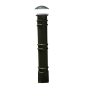 Vestil Metro with AC Light 57" H Poly Bollard Cover Post Protector Sleeve (Shown in Black)