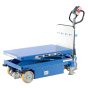 Vestil 24.25" Lift Fully Powered Hydraulic Scissor Lift Table Cart 1000 lb Load 24" x 40"