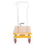Vestil Auto-Shift Manual Hydraulic Foot Pump Scissor Lift Table Cart 550 lb Load 19.75" x 32.75"