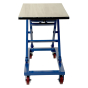 Vestil Mechanical Winch Steel Scissor Lift Table Cart 660 lb Load 23.6" x 37.4"