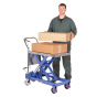 Vestil Hydraulic Foot Pump Single Scissor Lift Table Carts 400 to 1750 lb Load