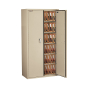 FireKing Fireproof 72" H End-Tab File Cabinet, Legal-Size (Shown in Parchment)