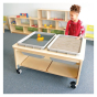 Whitney Brothers 2 Tub Sand and Water Table