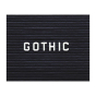 Ghent 3/4" Gothic Font Letterboard Message Center Letters Character Kit