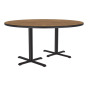 Correll 60" Round Cafe and Breakroom Table (Shown in Oak)