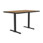Correll 30" x 48" Cafe and Breakroom Table, T-Base (Shown in Oak)