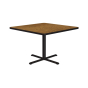 Correll 42" Square Cafe and Breakroom Table (Shown in Oak)